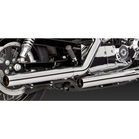 VANCE AND HINES STRAIGHTSHOTS HS SLIP - ON EXHAUST CHROME - 16819 - Driven Powersports Inc.16819