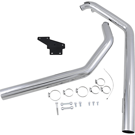 VANCE & HINES 86 - 11 SOFTAIL STRAIGHTSHOTS 2:2 FS CHROME - Driven Powersports Inc.17817