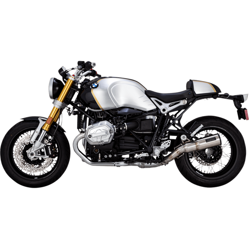 VANCE AND HINES HI - OUTPUT SLIP - ON EXHAUST STAINLESS STEEL / BLACK - 16205 - Driven Powersports Inc.16205 exhaust