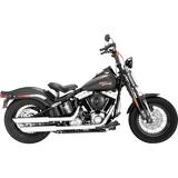 VANCE & HINES MUFFLERS 3" TWIN SLASH CHROME DLX CRSBNS SLM (16842) - DRIVEN Canada's Powersports 16842