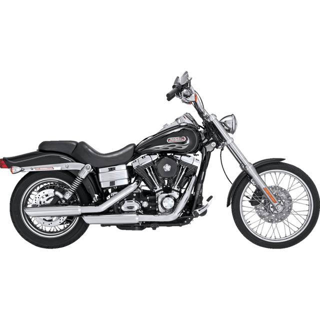 VANCE & HINES MUFFLERS 3" TWIN SLASH CHROME DYNA (16838) - DRIVEN Canada's Powersports 16838
