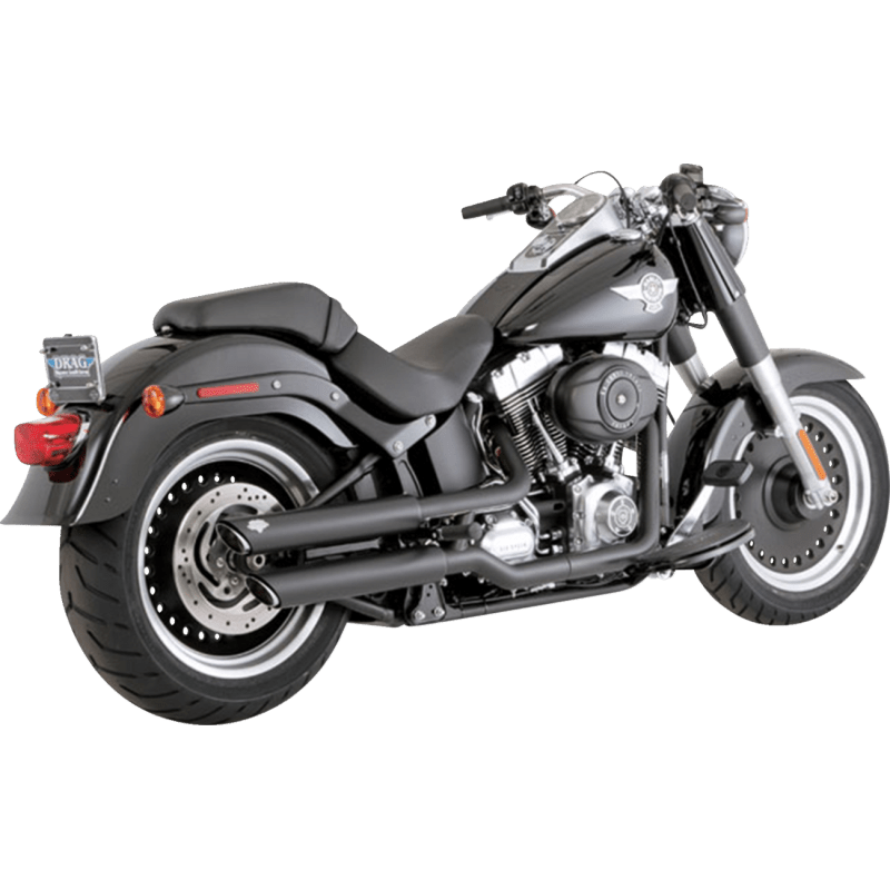 VANCE & HINES MUFFLERS 3"BLK TW SLASH 7 - 17STFB (46343) - DRIVEN Canada's Powersports 46343