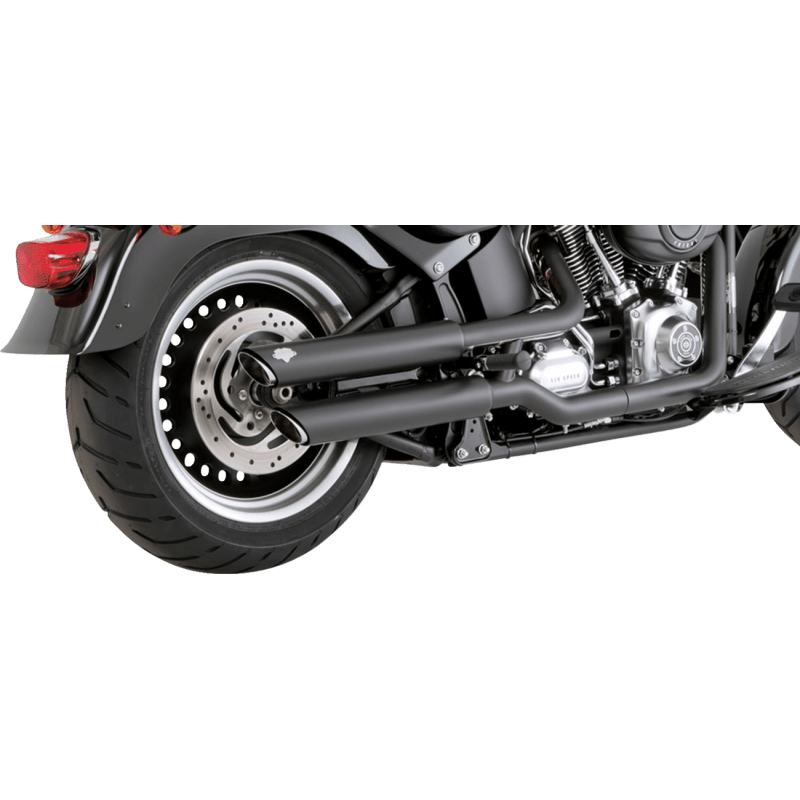VANCE & HINES MUFFLERS 3"BLK TW SLASH 7 - 17STFB (46343) - DRIVEN Canada's Powersports 46343
