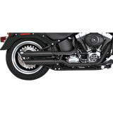 VANCE & HINES MUFFLERS 3"BLK TW SLASH 7 - 17STFB (46343) - DRIVEN Canada's Powersports 46343