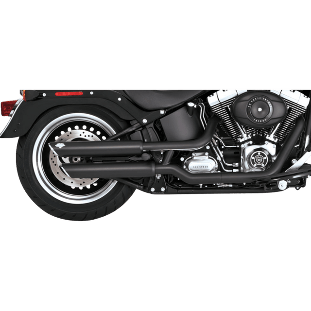 VANCE & HINES MUFFLERS 3"BLK TW SLASH 7 - 17STFB (46343) - DRIVEN Canada's Powersports 46343