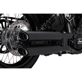 VANCE & HINES MUFFLERS 3"BLK TW SLASH SCOUT (48323) - DRIVEN Canada's Powersports 48323