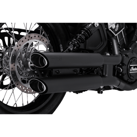 VANCE & HINES MUFFLERS 3"BLK TW SLASH SCOUT (48323) - DRIVEN Canada's Powersports 48323