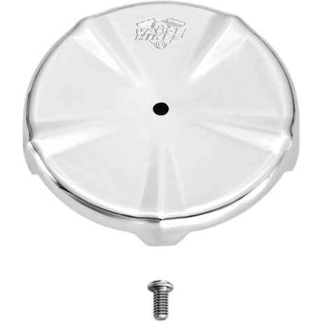 VANCE AND HINES VO2 AIR FILTER COVER - SKULL CAP SOLID - CHROME - 71013 - Driven Powersports Inc.71013