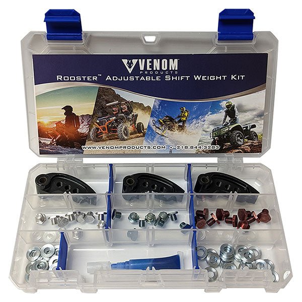 VENOM ADJUSTABLE CLUTCH WEIGHTS 3PK (932026) - DRIVEN Canada's Powersports 932026
