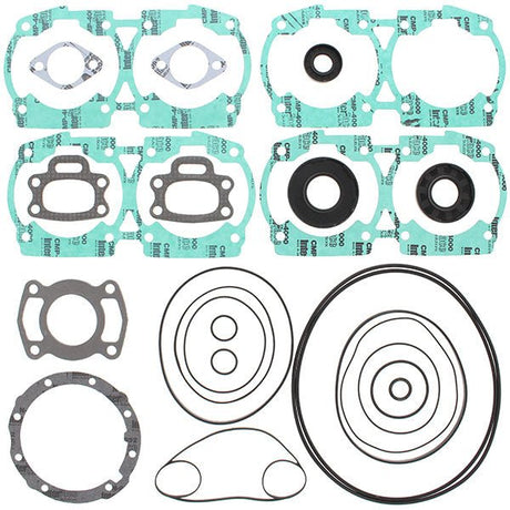VERTEX COMPLETE GASKET SET WITH OIL SEALS (611204) - Driven Powersports Inc.714205612042611204