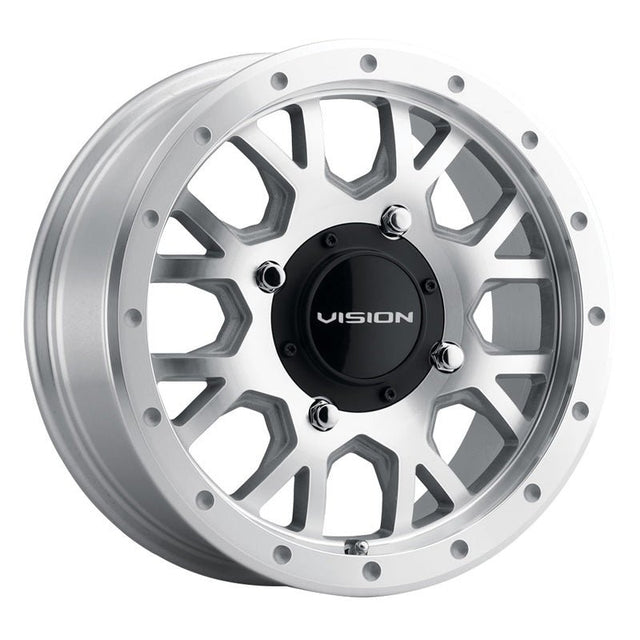 VISION WHEELS INVADER WHEEL SILVER CHROME 14X7 4/136 5.5/1.5 (GV8 - 147136ACMF55) - DRIVEN Canada's Powersports 886821210619GV8 - 147136ACMF55
