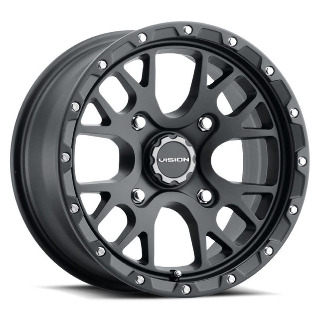 VISION WHEELS ROCKER WHEEL GREY 15X7 (4.4+2.6) 4/110 - DRIVEN Canada's Powersports 886821217496545 - 157110SB44