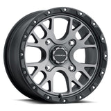 VISION WHEELS ROCKER WHEEL GREY 15X7 (4.4+2.6) 4/110 - DRIVEN Canada's Powersports 886821217595545 - 157110SGBL44