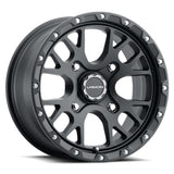VISION WHEELS ROCKER WHEEL SATIN BLACK 14X7 (4.4+2.6) 4/110 (545 - 147110SB44) - DRIVEN Canada's Powersports 886821217526545 - 147110SB44