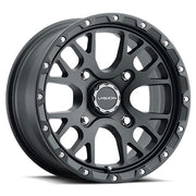 VISION WHEELS ROCKER WHEEL SATIN BLACK 14X7 (4.4+2.6) 4/110 (545 - 147110SB44) - DRIVEN Canada's Powersports 886821217526545 - 147110SB44