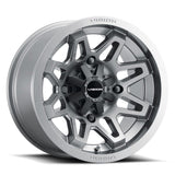 VISION WHEELS SE7EN WHEEL GUNMETAL 12XL7 (4+2.5) 4/110 (416 - 127110GM4) - DRIVEN Canada's Powersports 886821222872416 - 127110GM4