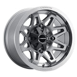 VISION WHEELS SE7EN WHEEL GUNMETAL 14X7 (4+2.5) 4/136 (416 - 147136GM4) - DRIVEN Canada's Powersports 886821231478416 - 147136GM4