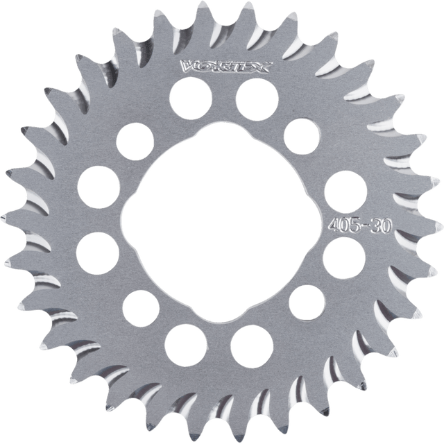 VORTEX SPROCKET ALUM REAR 420 - 30 TOOTH SLVR (405 - 30) - DRIVEN Canada's Powersports 405 - 30