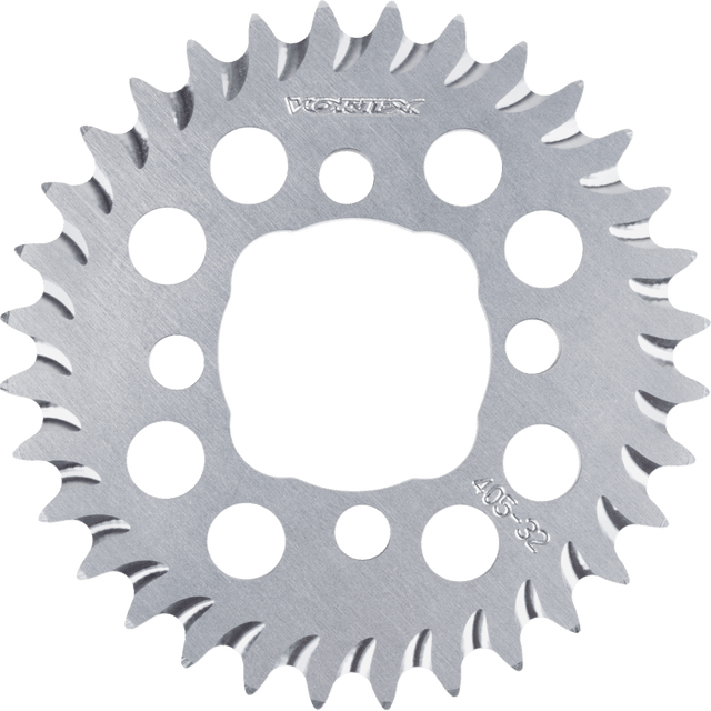VORTEX SPROCKET ALUM REAR 420 - 32 TOOTH SLVR (405 - 32) - DRIVEN Canada's Powersports 405 - 32