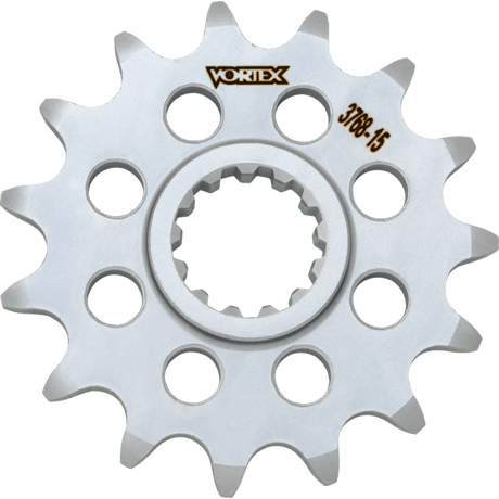 VORTEX SPROCKET STEEL FRONT 520 - 15 TOOTH SLVR (3768 - 15) - DRIVEN Canada's Powersports 3768 - 15