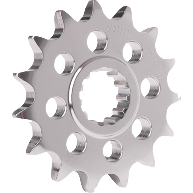 VORTEX SPROCKET STEEL FRONT 520 - 15 TOOTH SLVR (3768 - 15) - DRIVEN Canada's Powersports 3768 - 15