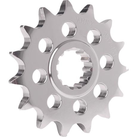 VORTEX SPROCKET STEEL FRONT 520 - 15 TOOTH SLVR (3768 - 15) - DRIVEN Canada's Powersports 3768 - 15
