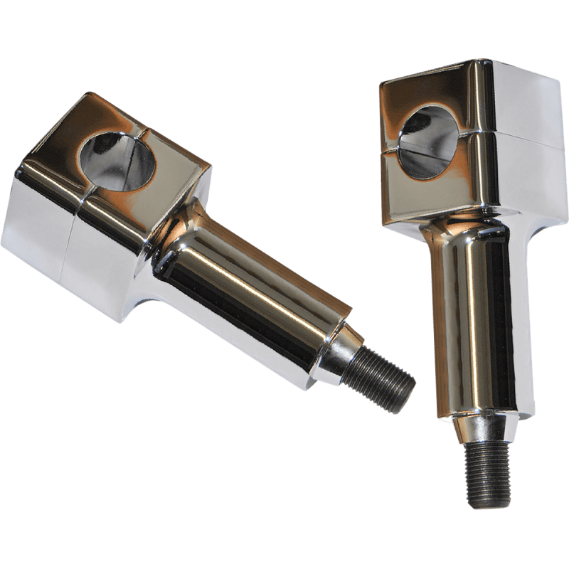 WILD 1 4" SPRINGER RISERS SHOW CHROME (WO534) - DRIVEN Canada's Powersports WO534