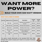 WILD BOAR AUDIO 900 WATT 6 SPEAKER KIT 14 - 19 FLHTK (WBA WHOLE HOG KIT) - DRIVEN Canada's Powersports 4405 - 0534WBA WHOLE HOG KIT