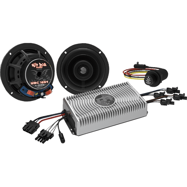 WILD BOAR AUDIO AMP/SPEAKER/BLUETOOTH CONTROLLER FLHT STD (WBA FLHT - BT) - DRIVEN Canada's Powersports WBA FLHT - BT