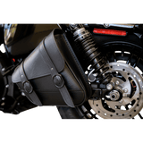 WILLIE & MAX LUGGAGE BLACK JACK SWINGARM BAG DUAL SHOCK SPORTSTER (59778 - 05) - DRIVEN Canada's Powersports 59778 - 05