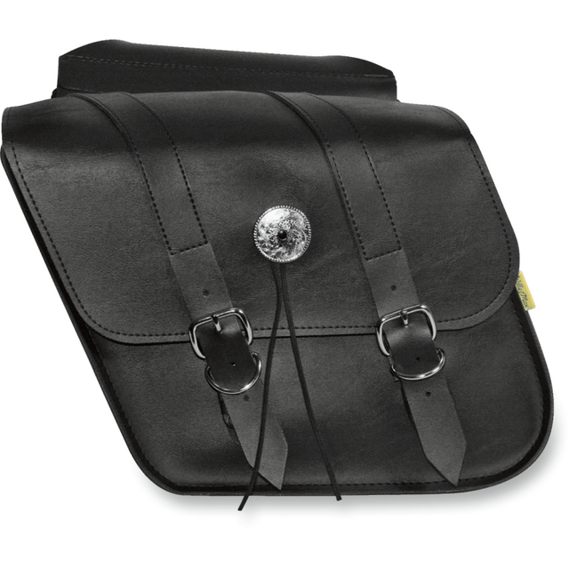 WILLIE & MAX LUGGAGE SADDLEBAG COMPACT SLANT DELUXE (58707 - 00) - DRIVEN Canada's Powersports 83046000542658707 - 00