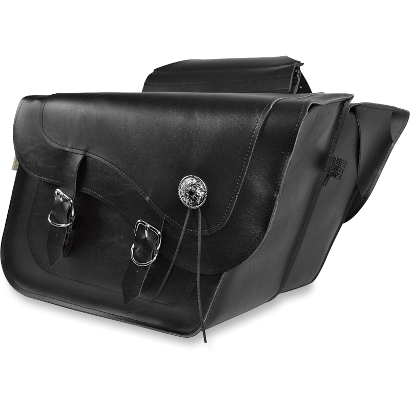 WILLIE & MAX LUGGAGE SADDLEBAG FLEETSIDE DELUXE (58718 - 00) - DRIVEN Canada's Powersports 58718 - 00