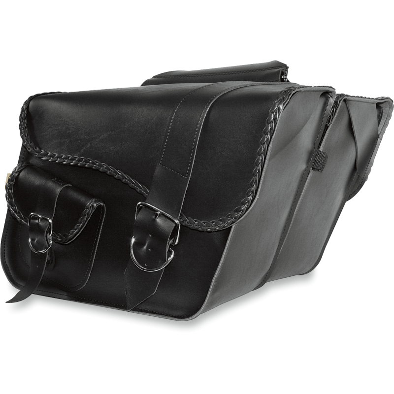 WILLIE & MAX LUGGAGE SADDLEBAG RANGER BRAIDED SLANT - DRIVEN Canada's Powersports 58750 - 20