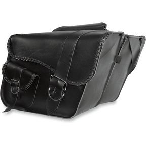 WILLIE & MAX LUGGAGE SADDLEBAG RANGER BRAIDED SLANT - DRIVEN Canada's Powersports 58750 - 20