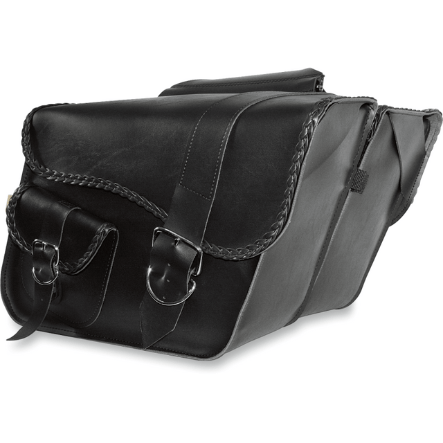 WILLIE & MAX LUGGAGE SADDLEBAG RANGER BRAIDED SLANT - DRIVEN Canada's Powersports 58750 - 20