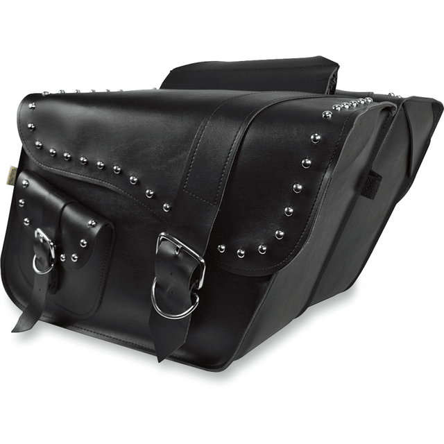 WILLIE & MAX LUGGAGE SADDLEBAG RANGER STDDED SLANT - DRIVEN Canada's Powersports 58750 - 01