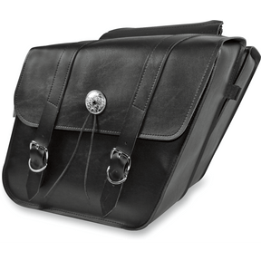 WILLIE & MAX LUGGAGE SADDLEBAG SLANT DELUXE (58700 - 00) - DRIVEN Canada's Powersports 58700 - 00