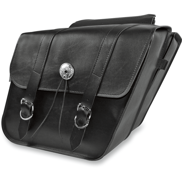 WILLIE & MAX LUGGAGE SADDLEBAG SLANT DELUXE (58700 - 00) - DRIVEN Canada's Powersports 58700 - 00