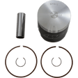 WISECO PISTON 05 - 08 KX250 PISTON KIT 66.40MM (843M06640) - DRIVEN Canada's Powersports 843M06640