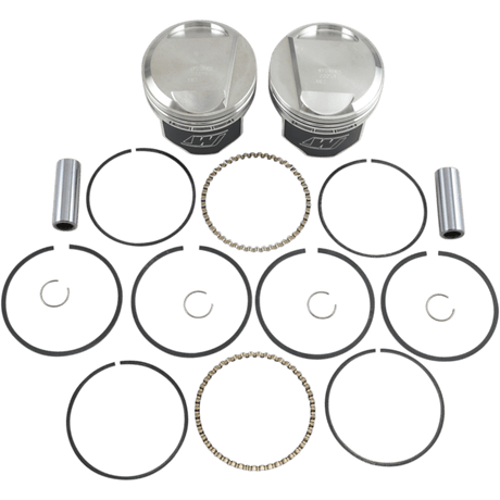 WISECO PISTON 83 - 99 EVO B/T .005 PISTON KIT 10:1 (K1675) - DRIVEN Canada's Powersports K1675