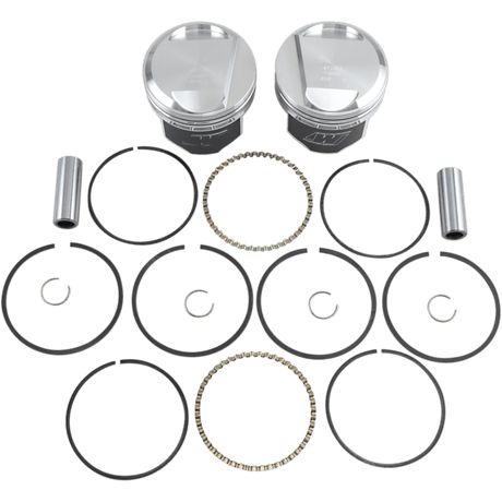 WISECO PISTON 83 - 99 EVO B/T .010 PISTON KIT 10:1 (K1666) - DRIVEN Canada's Powersports K1666