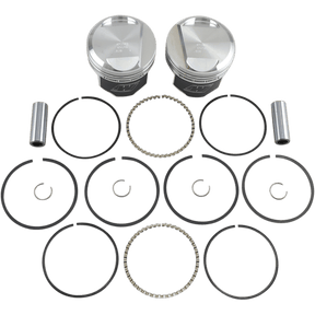 WISECO PISTON 83 - 99 EVO B/T .020 PISTON KIT 10:1 (K1667) - DRIVEN Canada's Powersports K1667