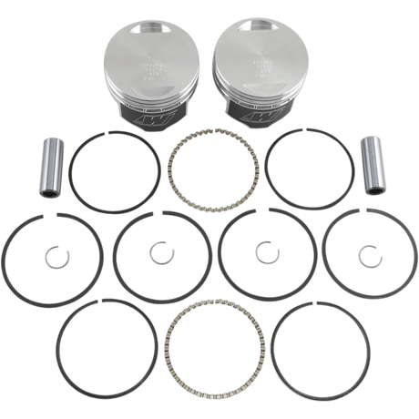 WISECO PISTON 84 - 99 1340CC EVO B/T PISTON KIT 8.5:1 (K1642) - DRIVEN Canada's Powersports K1642