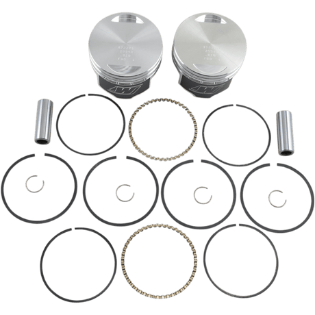 WISECO PISTON 84 - 99 EVO B/T .010 PISTON KIT 8.5:1 (K1641) - DRIVEN Canada's Powersports K1641