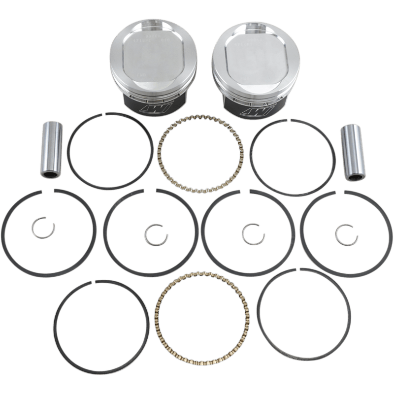 WISECO PISTON 86 - 16 XL883 TO 1200 .010 PISTON KIT (K1656) - DRIVEN Canada's Powersports K1656