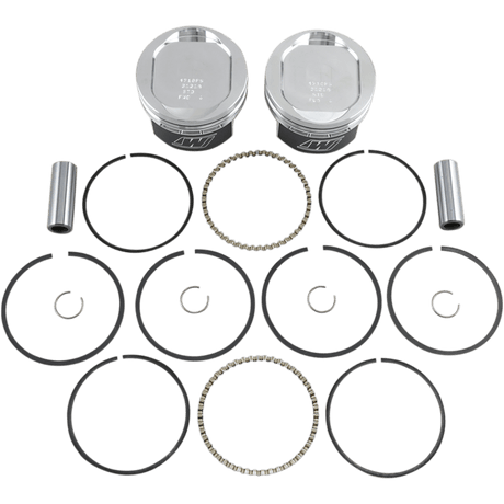 WISECO PISTON 86 - 16 XL883 TO 1200 STD PISTON KT 9.5:1 (K1655) - DRIVEN Canada's Powersports K1655