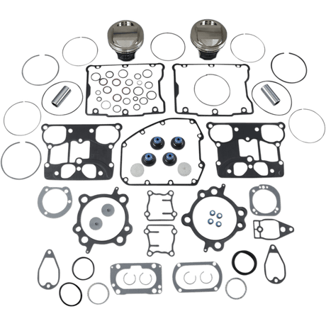 WISECO PISTON 99 - 06 TWNCAM 88BIGBORE 10.5:1 3875VM - DRIVEN Canada's Powersports VT2709