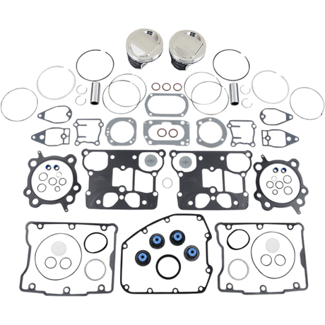 WISECO PISTON 99 - 06 TWNCAM 88BIGBORE 10.5:1 3885VM - DRIVEN Canada's Powersports VT2711