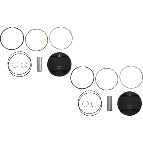 WISECO PISTON PISTON KT M8 CVO 121CI (K2801) - DRIVEN Canada's Powersports K2801