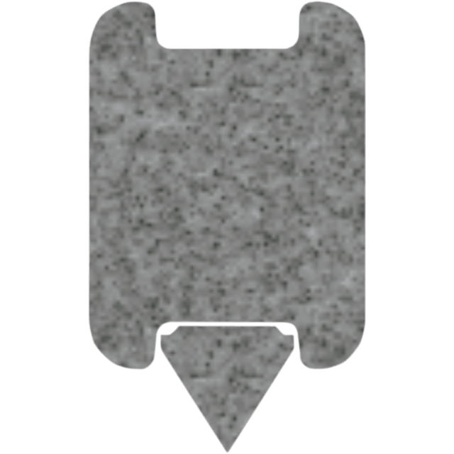 WOODY'S 8" X 60 TURNING 1 1/2" END PAD PR (AP8 - 1225 - 1) - DRIVEN Canada's Powersports AP8 - 1225 - 1